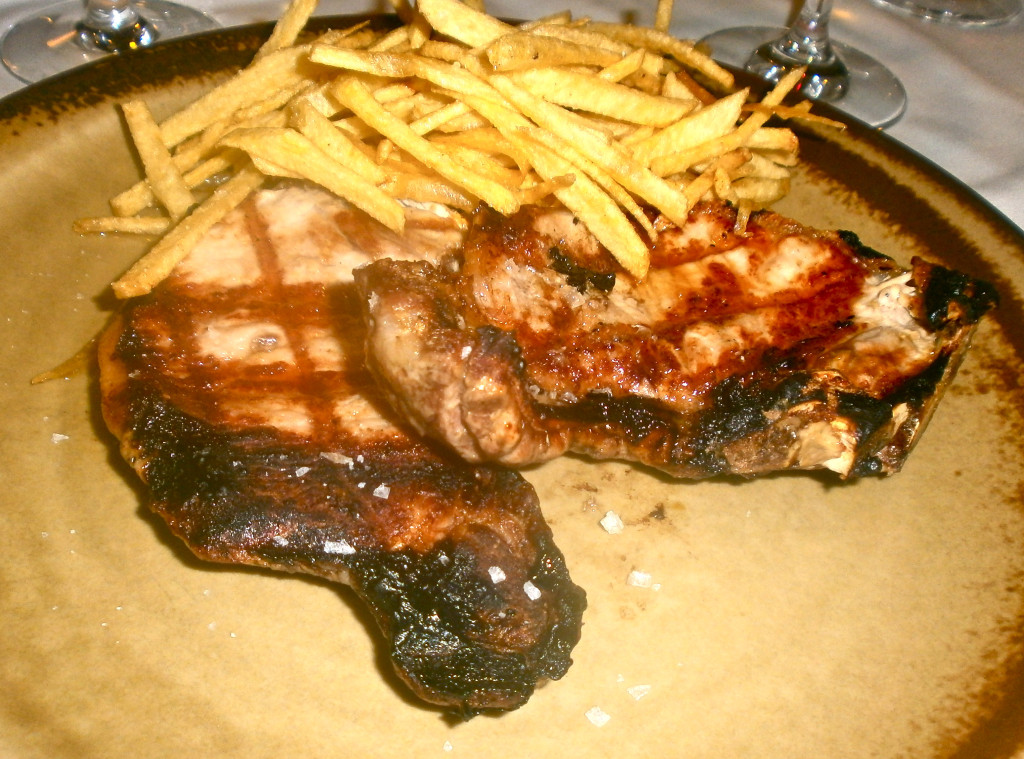 The simplicity of the perfect pork chop