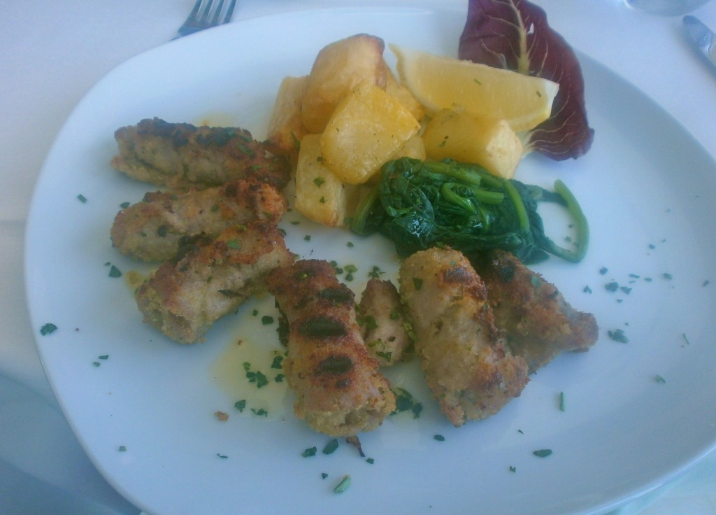 Veal rolls in Taormina were a revelation