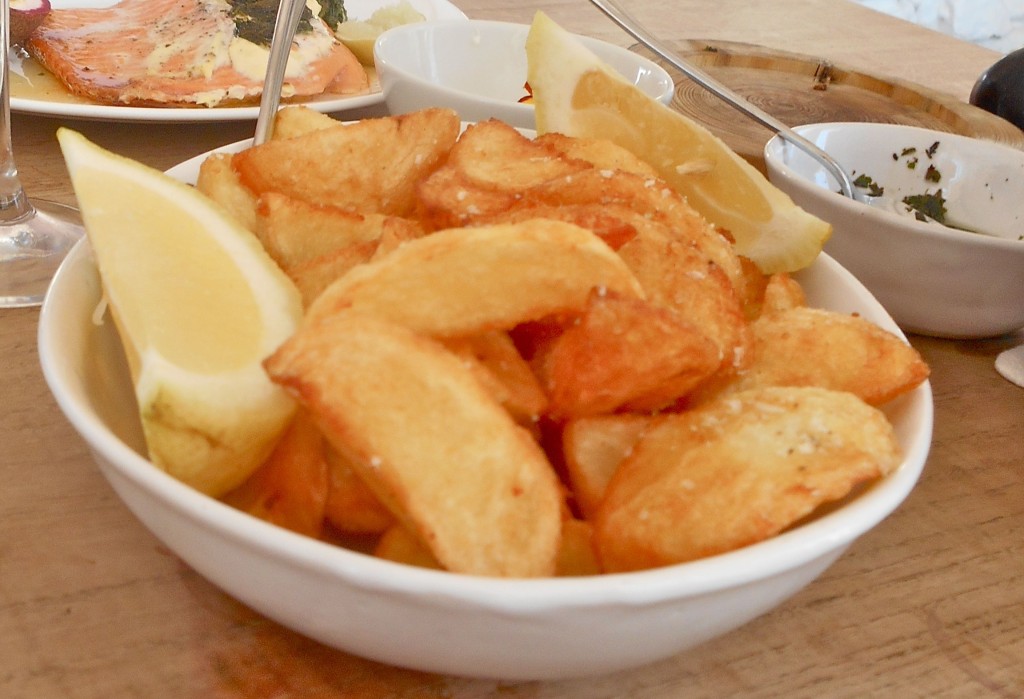 Gotta love perfectly cooked potatoes