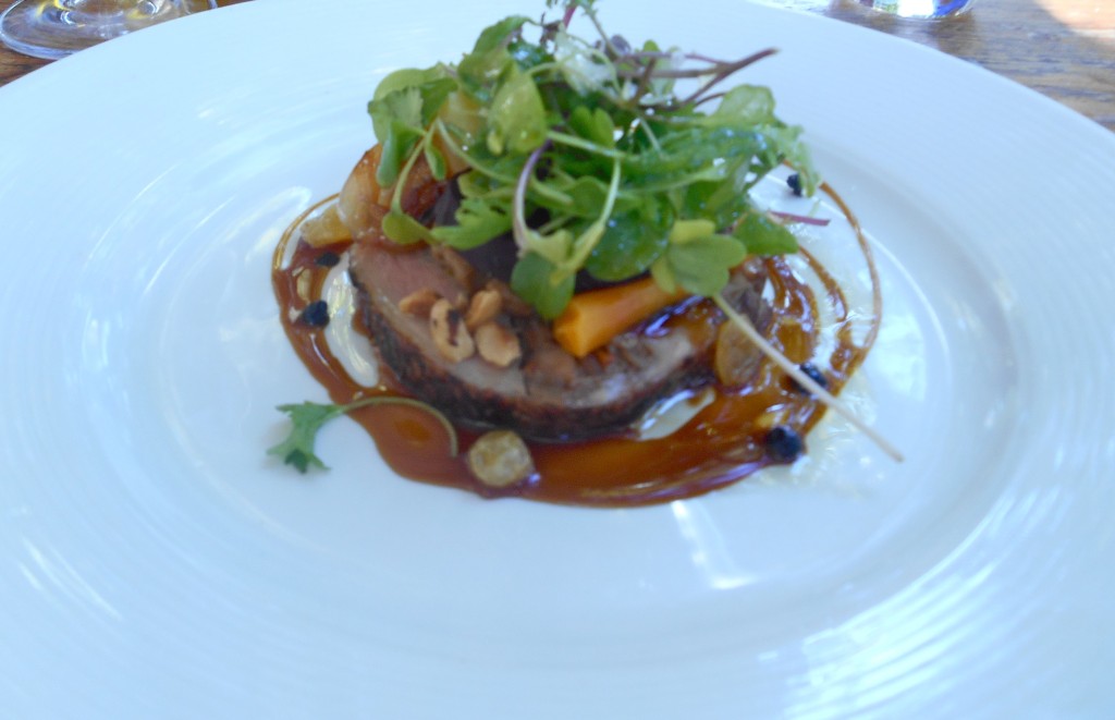 Amazing duck stuffed with all sorts of goodies
