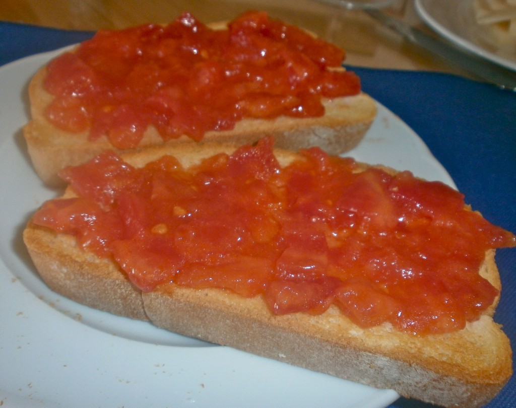 A wonderful any-time dish that I enjoy for breakfast in Spain