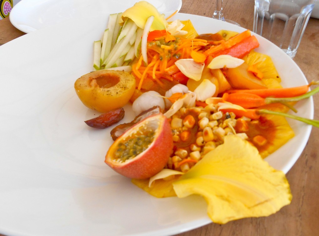 yellow salad