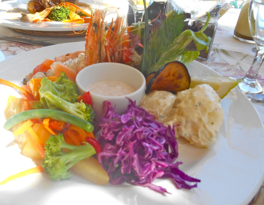 My beautifully bright and tasty platter