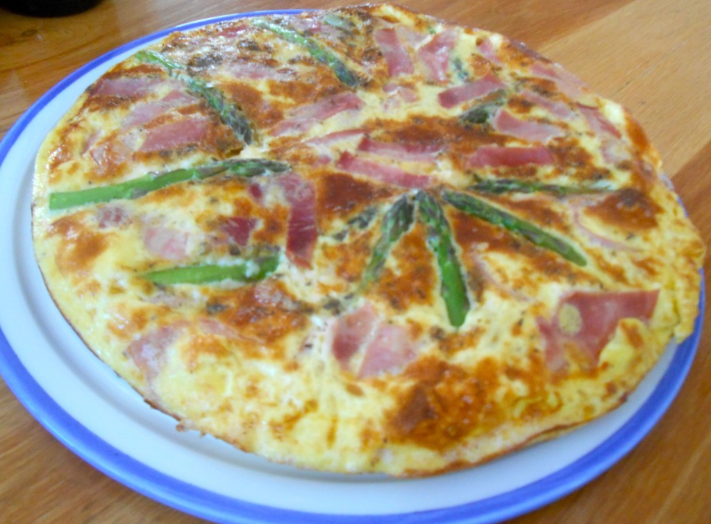 The fromilla always elicits sighs of delight when it's slid out of the pan