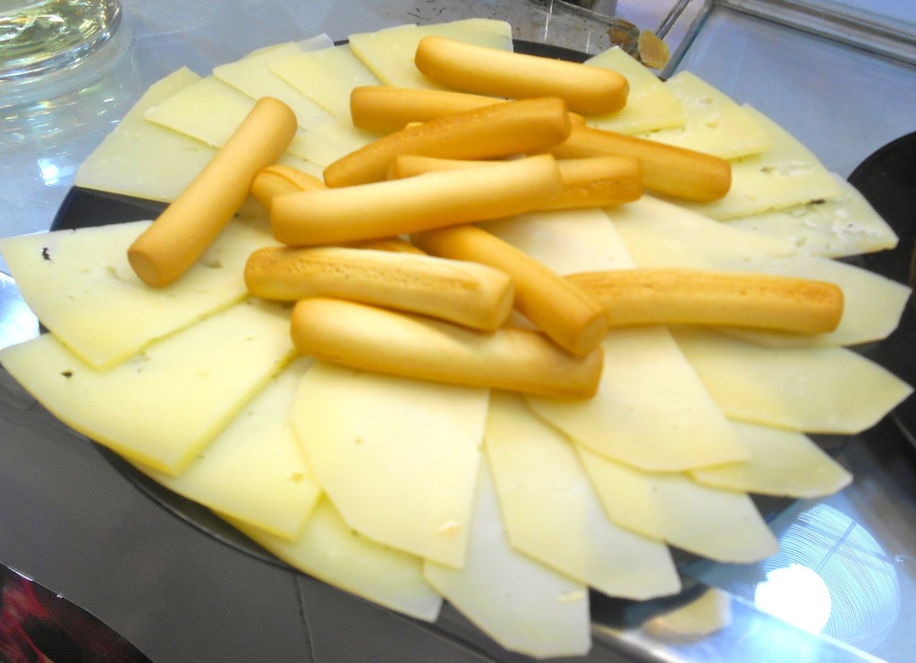 A selection of Menorcan and Manchego cheeses