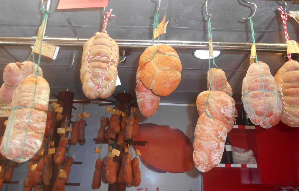 Traditional Mallorcian sausage called sobrasada