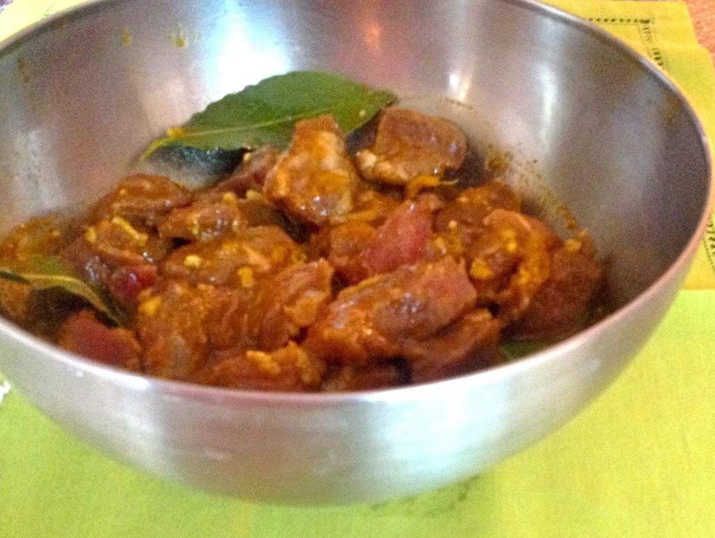 marinading meat