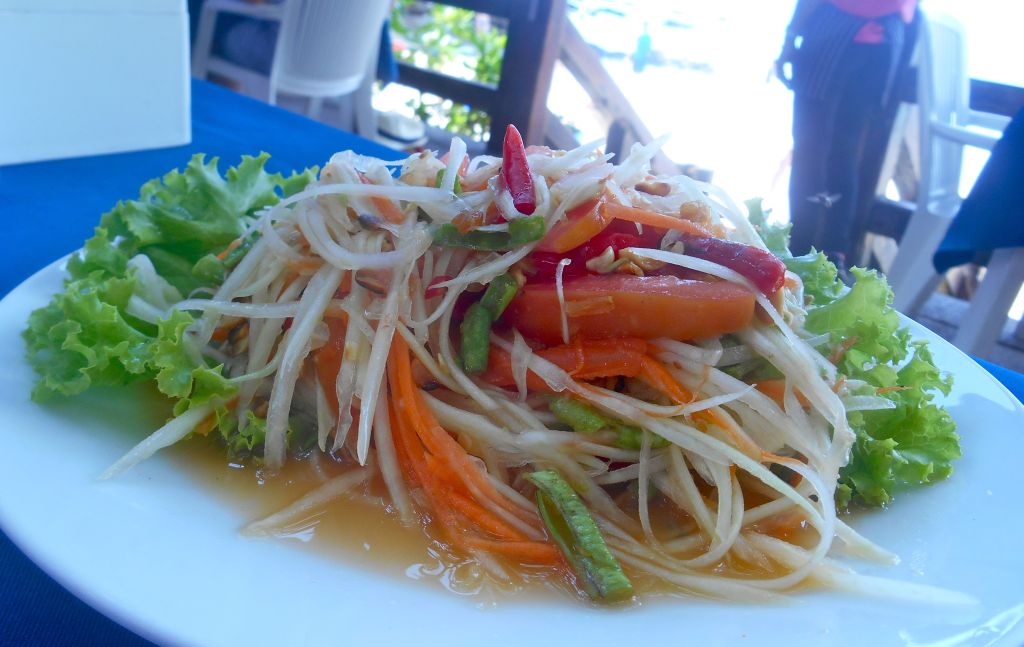 green papya salad