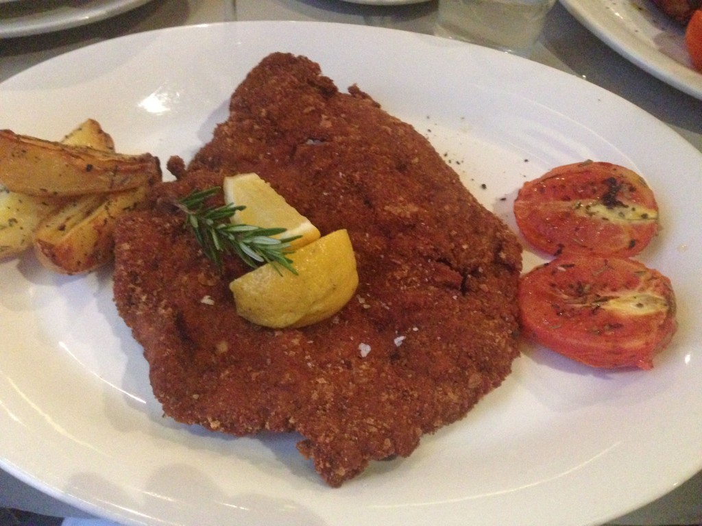 And some more veal for me