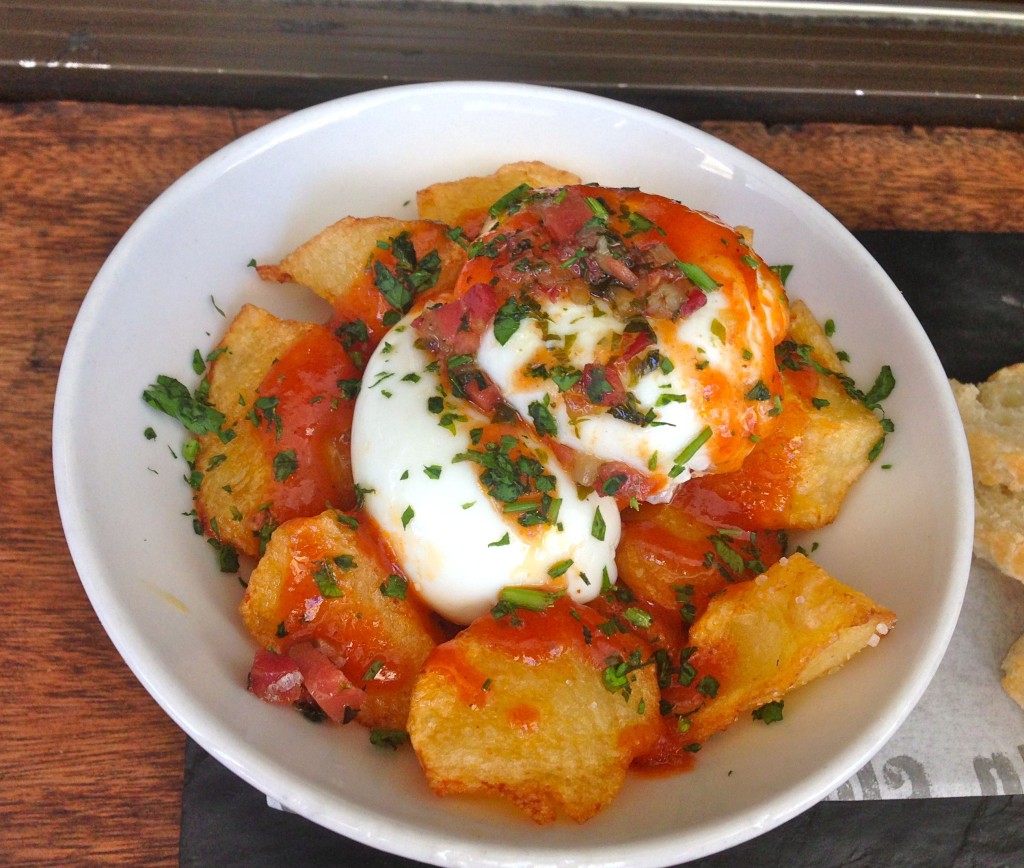 smashed eggs