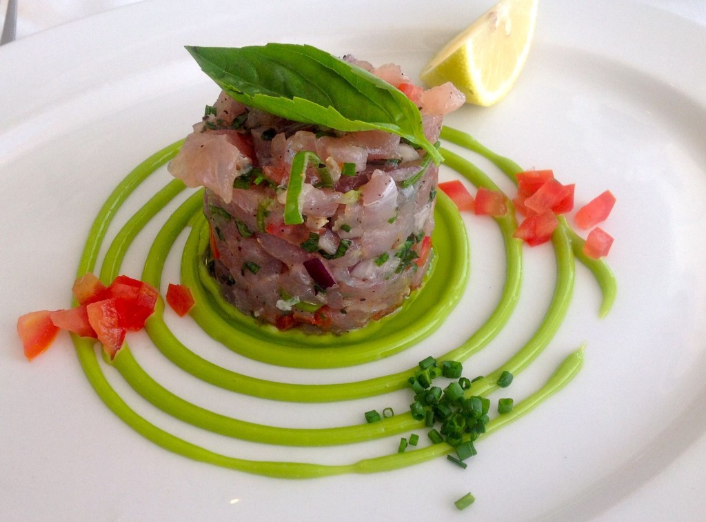 yellowtail tartare