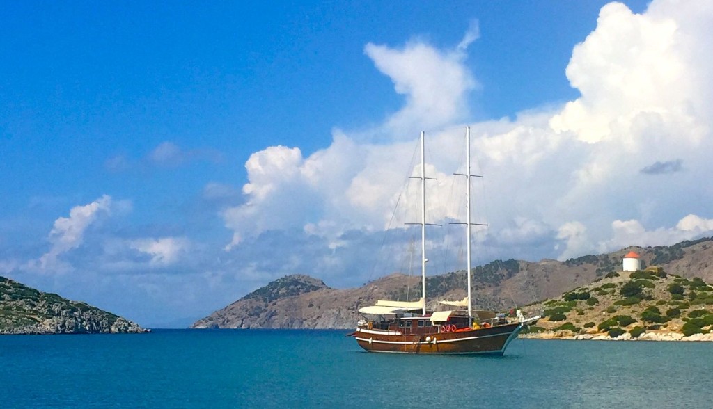 our boat