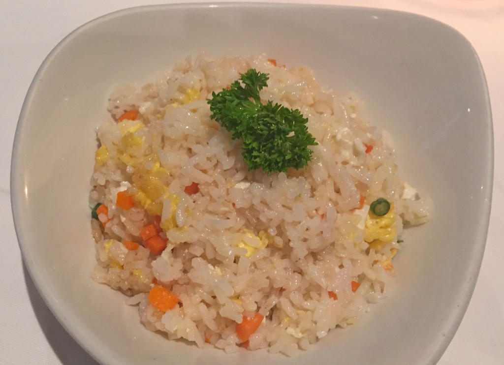 Light and tasty egg fried rice to savour