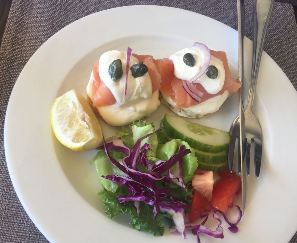 smoked salmon