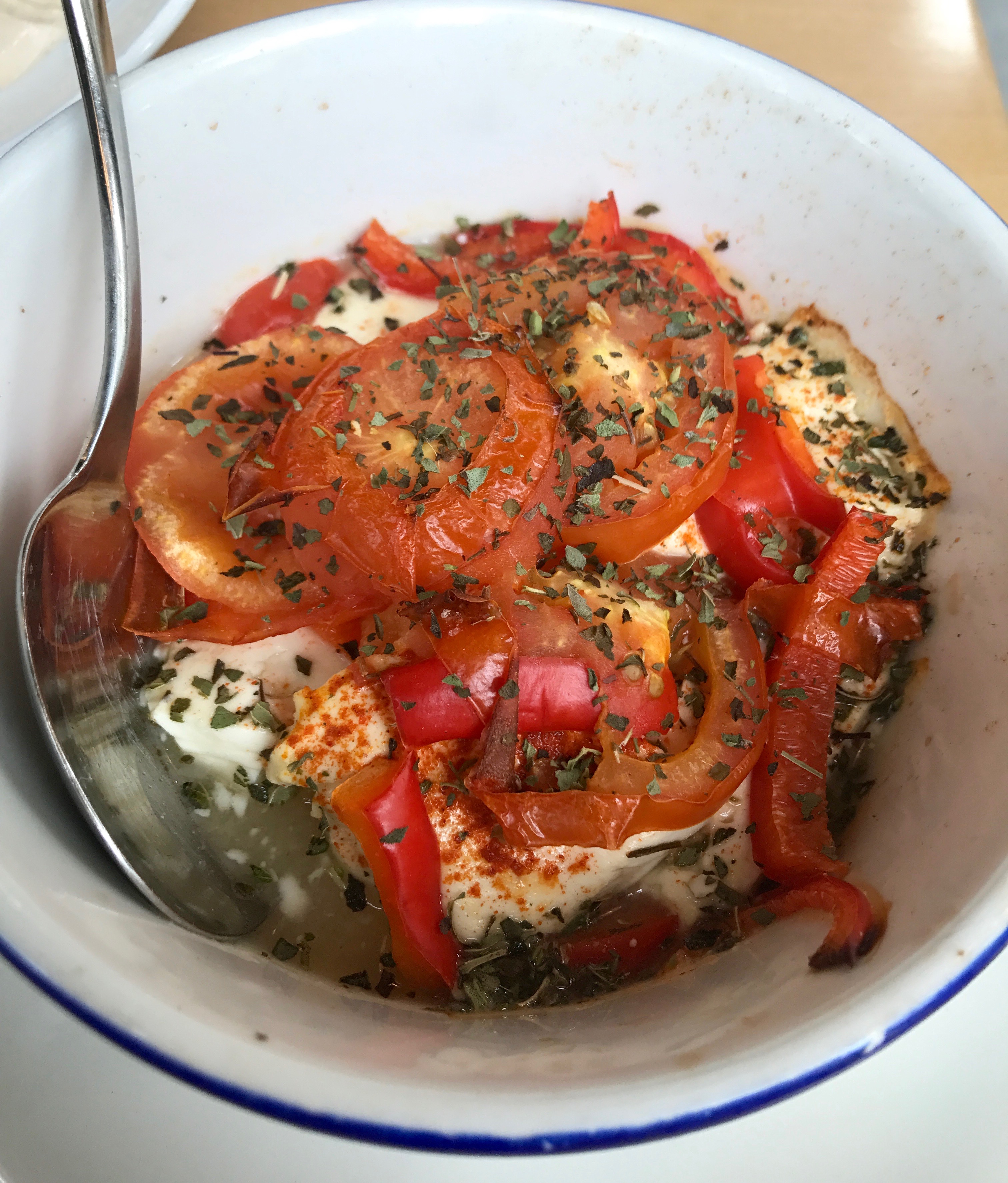 The Hungry Donkey: feta and tomato