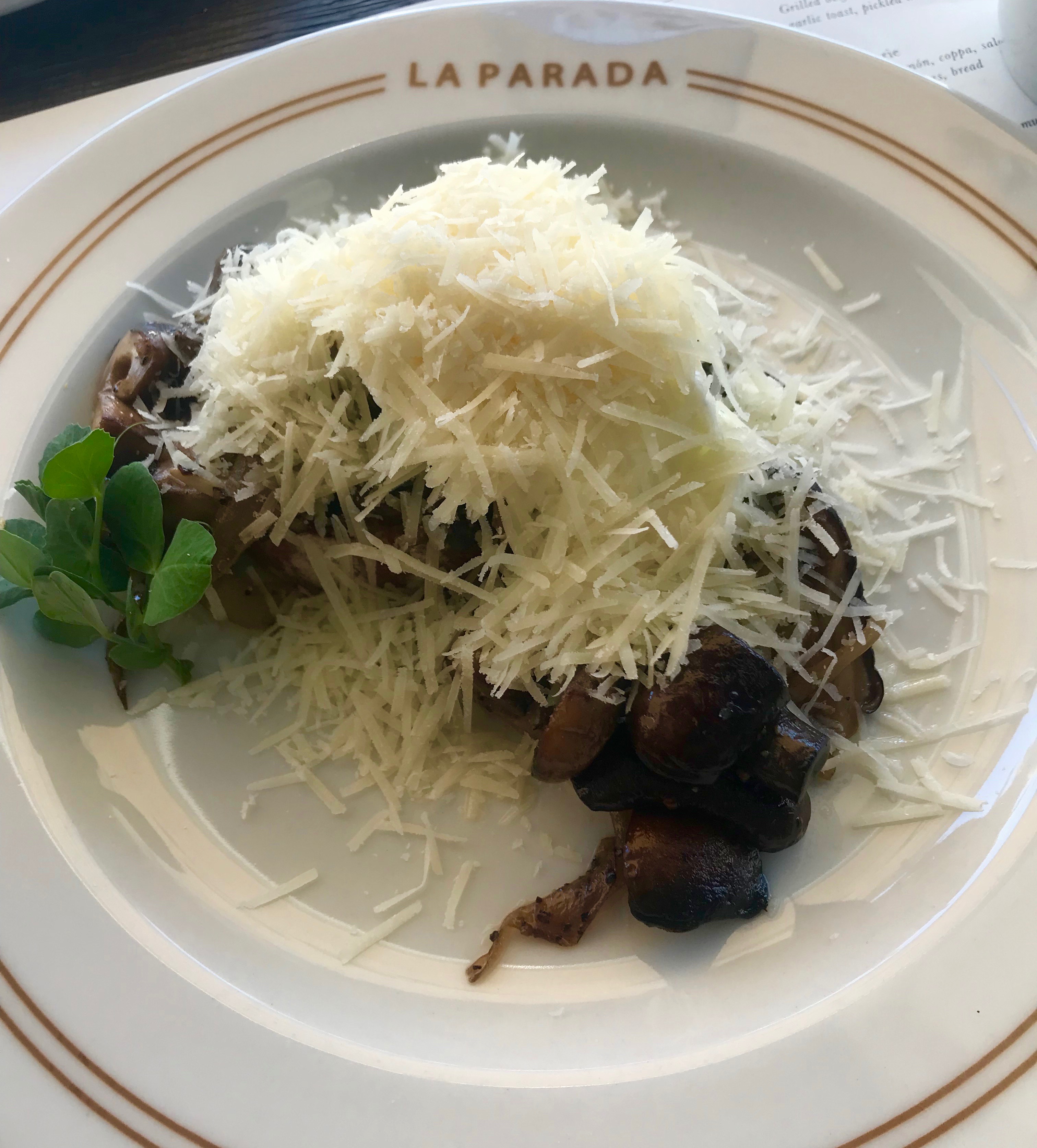 La Parada: mushrooms