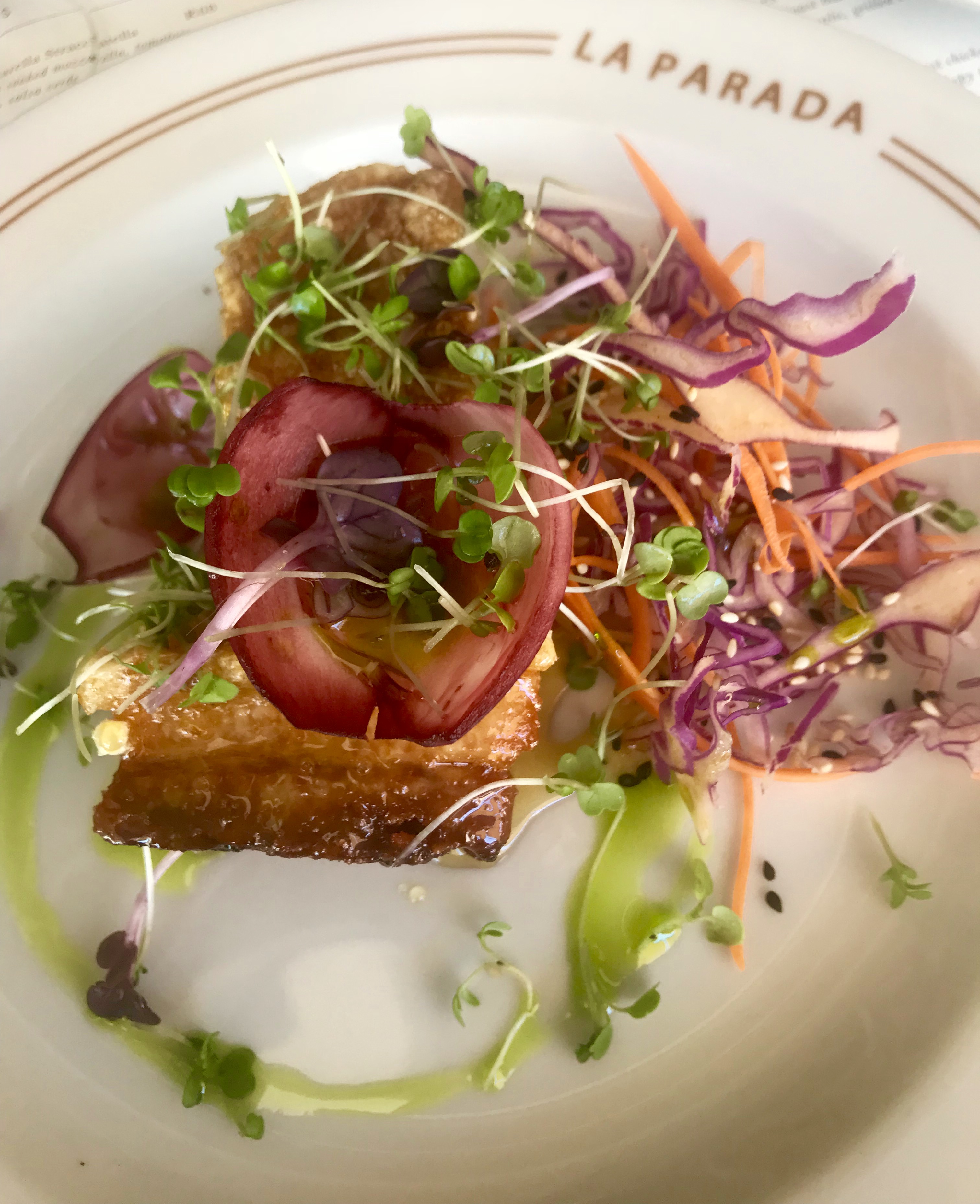 La Parada: pork belly