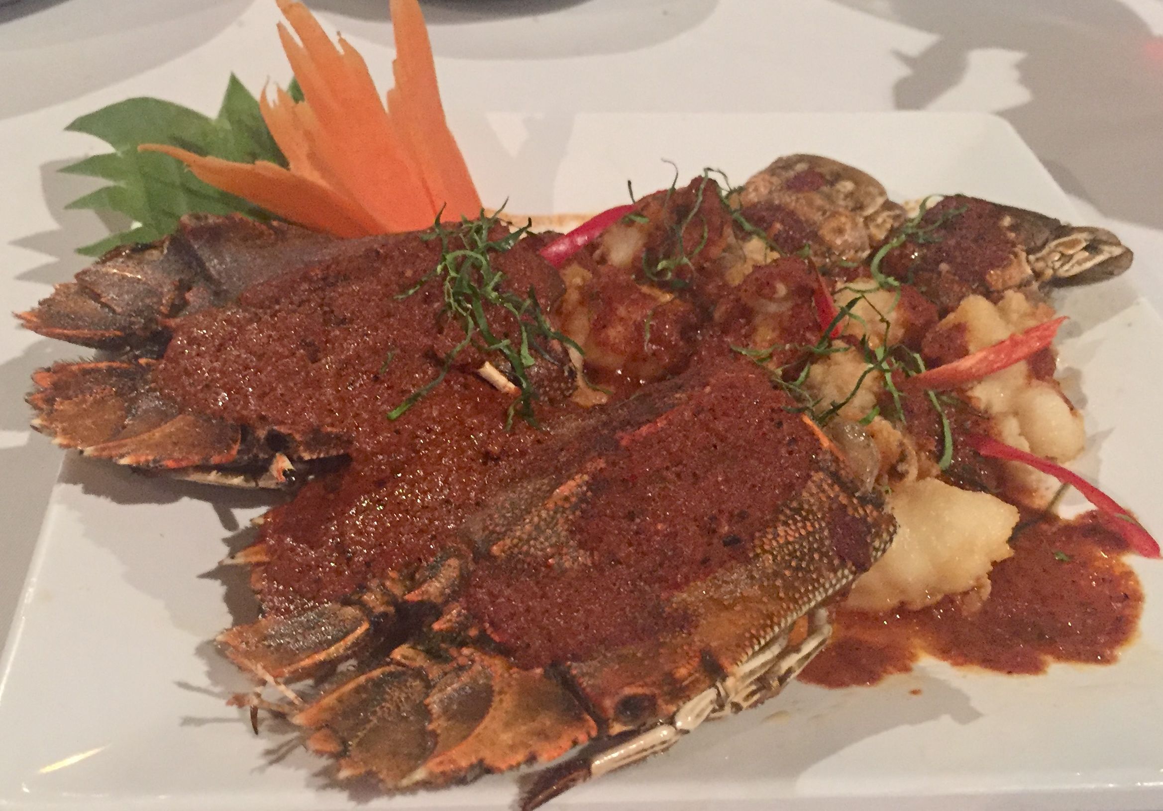 Chaweng Beach: rock lobster