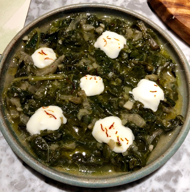 Nutshell: spinach and chard