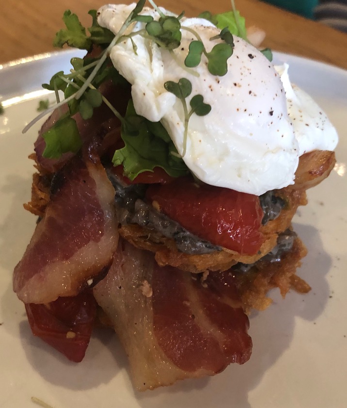 Bootleggers: bacon, potato rosti