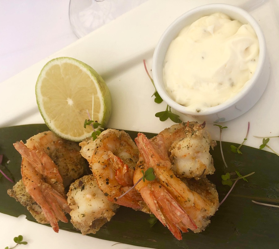 The Bungalow: prawns