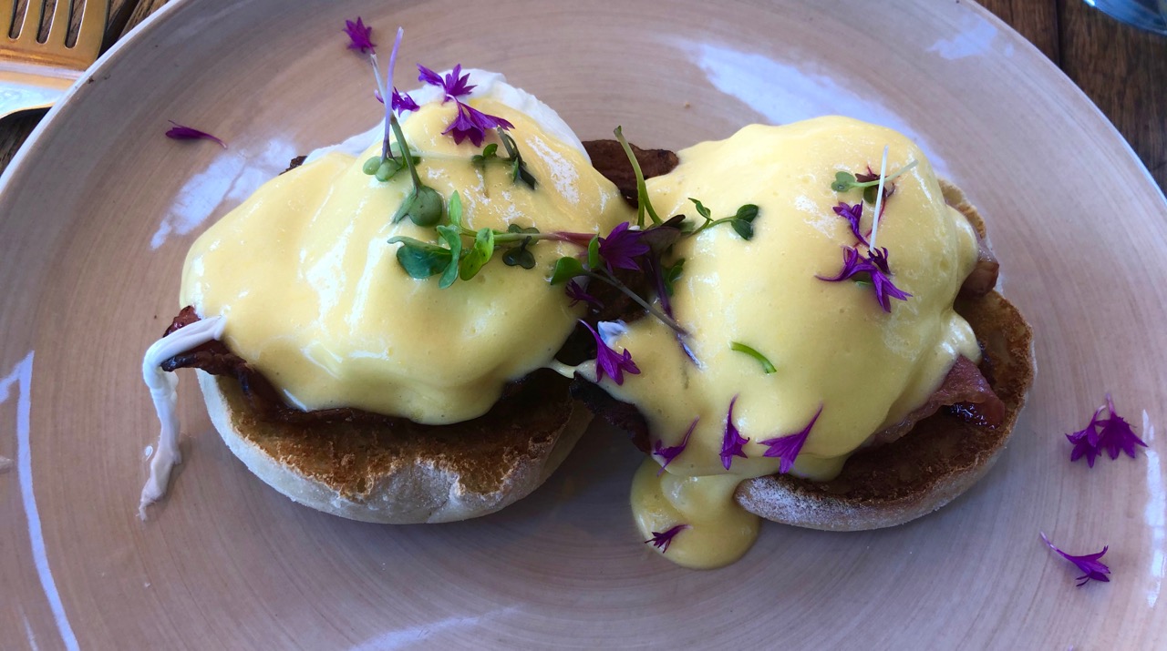 Lily's: eggs benedict
