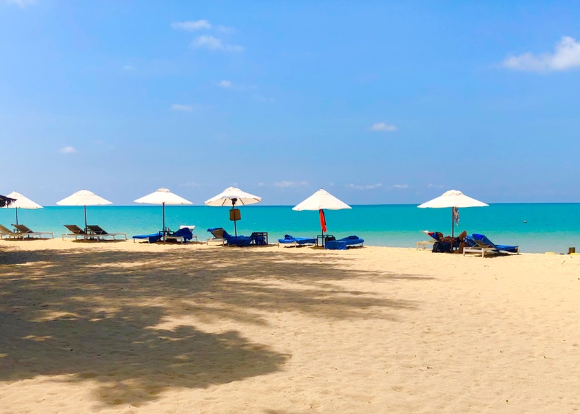 The Sarojin: beach