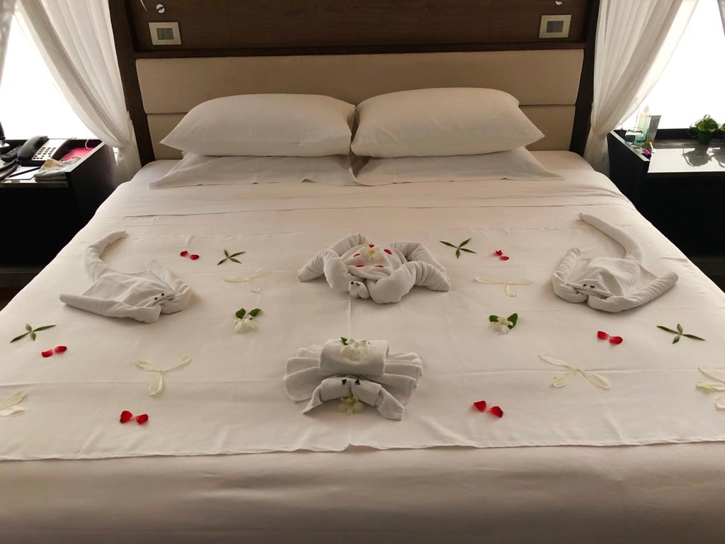 The Sarojin: bed art