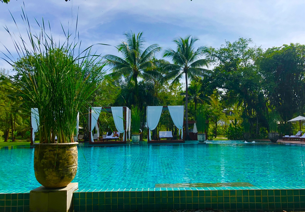 The Sarojin: pool