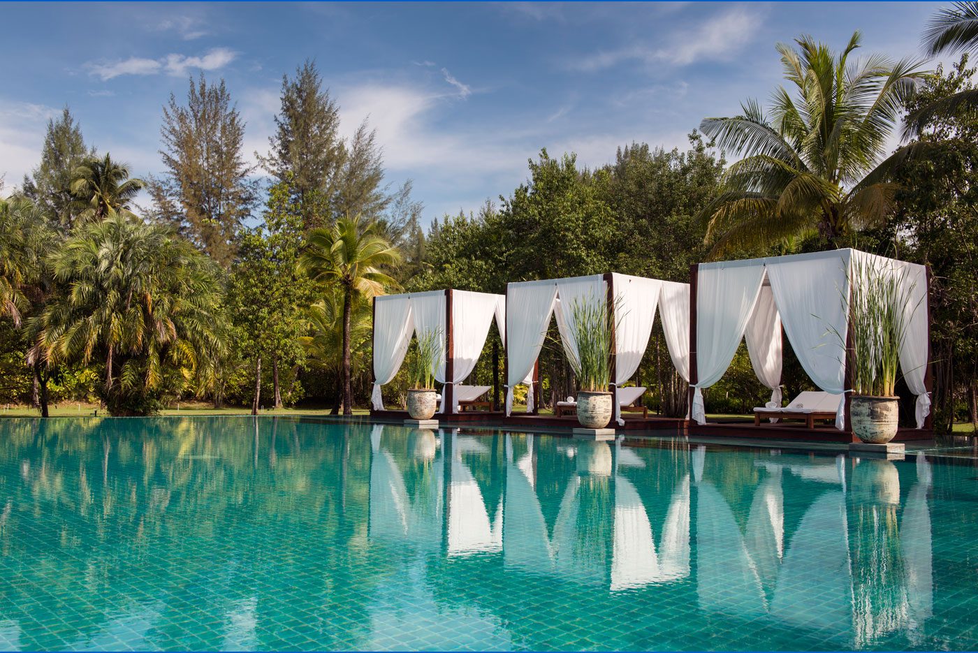 The Sarojin: the pool