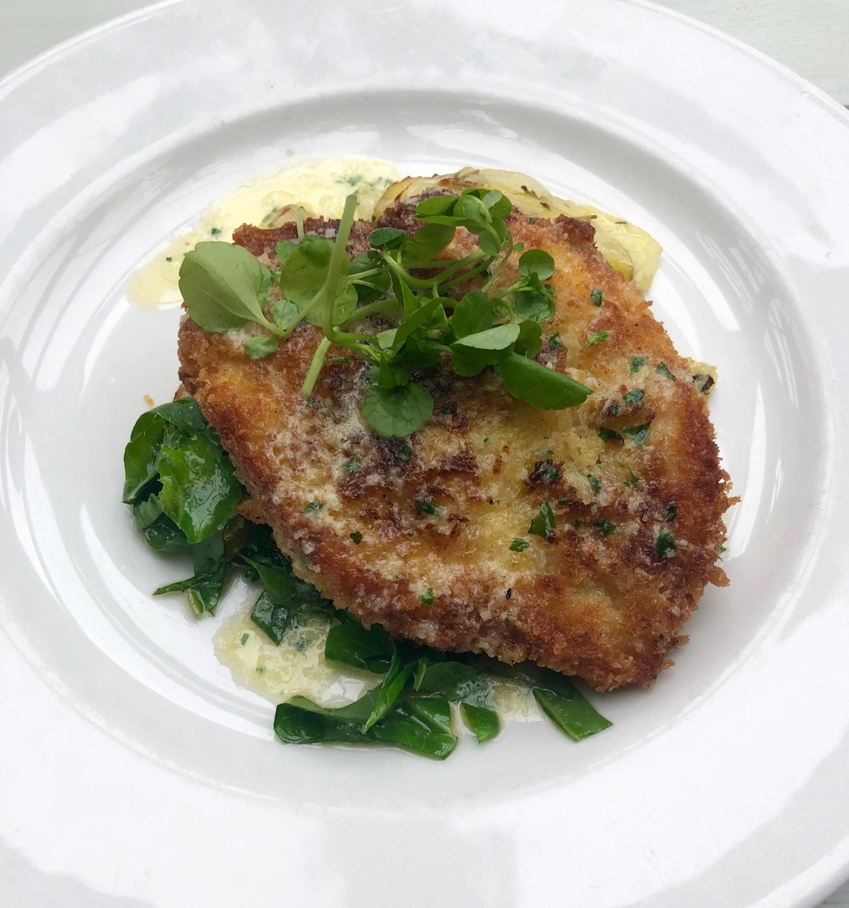 The Wheatsheaf: schnitzel