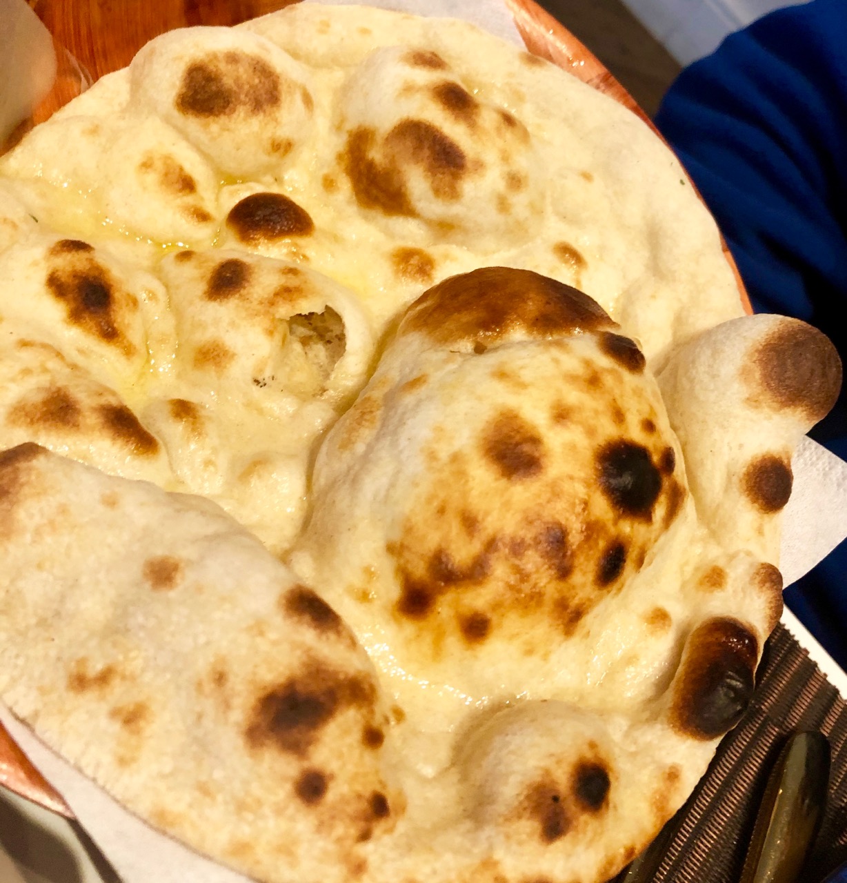 Hankies: naan